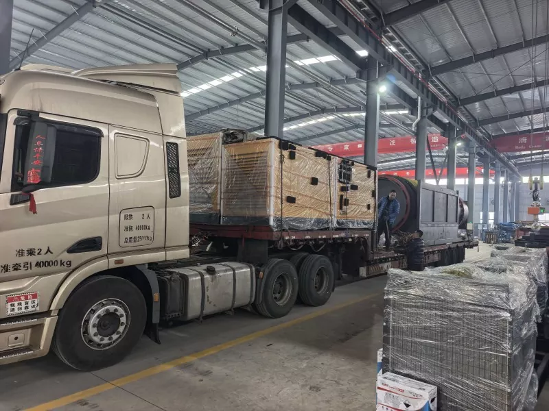 Jinqi Mining Machinery saadab Venemaale partii trummeleraldus- ja tugiseadmeid