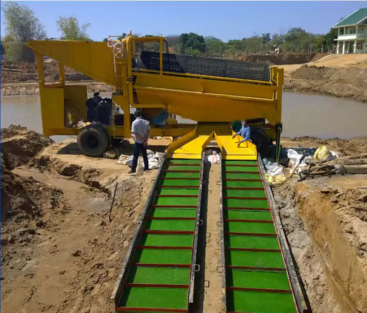 Kaasaskantav mobiilne kullapuhastuskäru